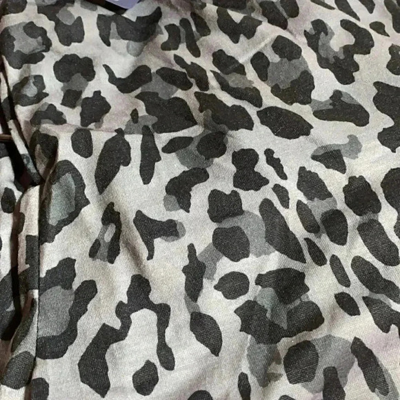 Leopard Print Drawstring Lux Pants - Picture 3 of 8